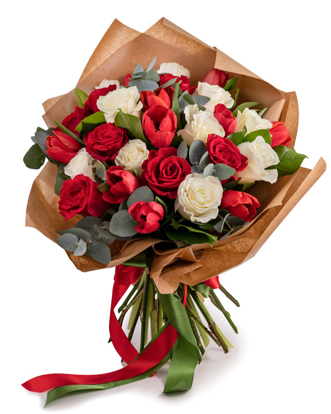 Lalele și Trandafiri